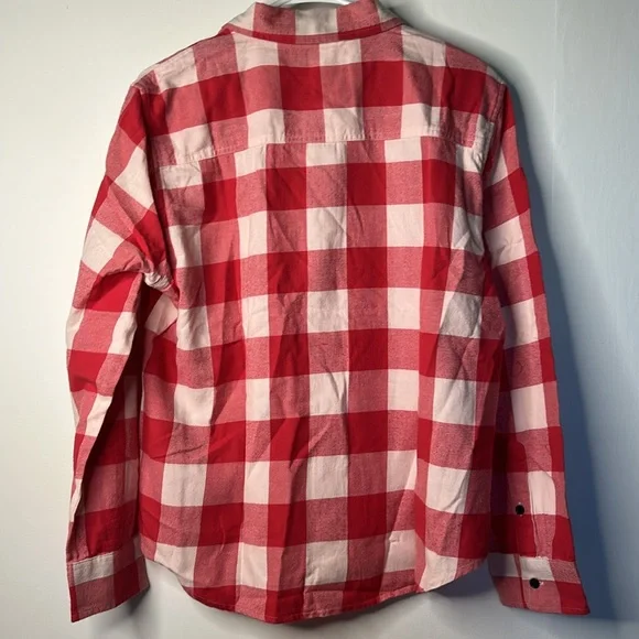 Sustainable Fashion Holiday Gingham Mila Flannel Shirt - NWT - Picture 5 of 5